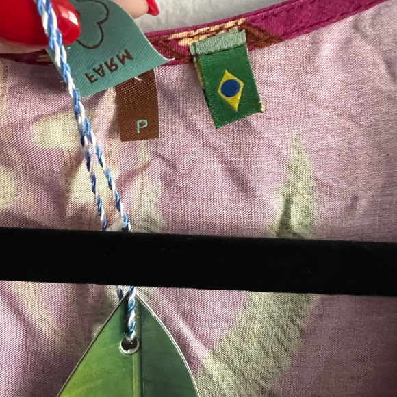 SUPER RARE NWT Farm Rio Pink Floral Dress - Picture 6 of 16